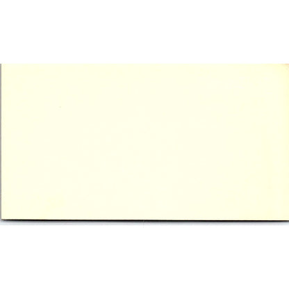 M.D. Dutch Leber DM International Houston Vintage Business Card SC9-B6