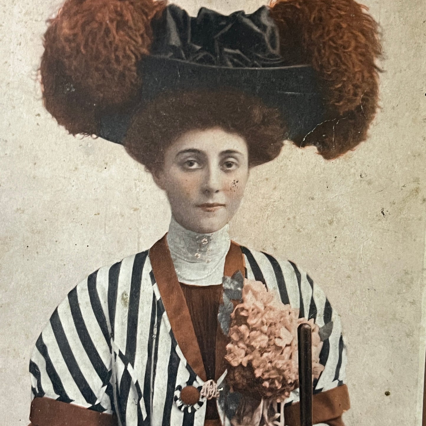 Burr McIntosh Monthly 1908 COVER ONLY 7x12 Margaret Dale Fashion Art Print V2