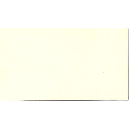 Capt J.F. Tomeny Transocean Terminal Operators Metairie LA Business Card SD9-B9