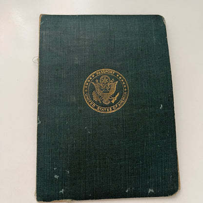 August Borrelli Brooklyn New York WWI Antique 1921 Passport TK3-CC1
