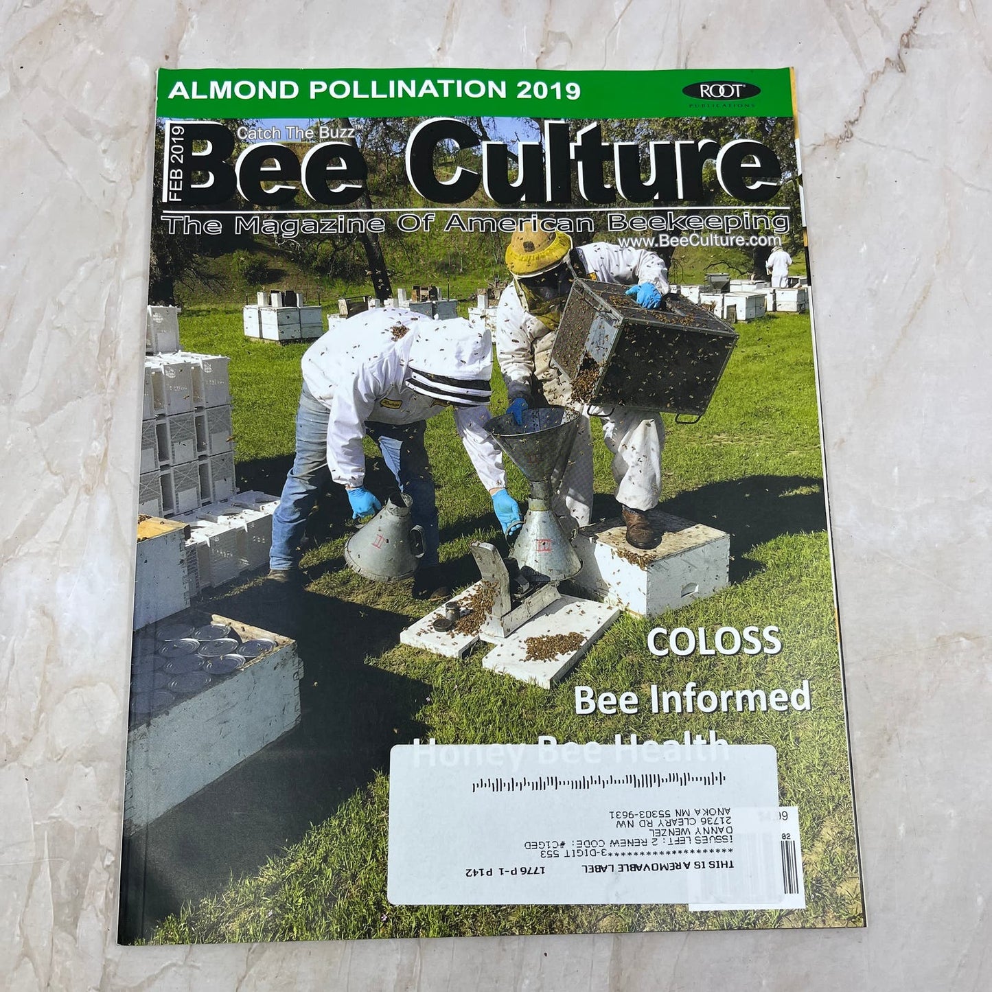 2019 Feb Bee Culture Magazine - Magazine of American Beekeeping M7