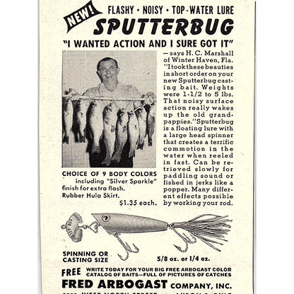 Ladd Boats McConnell Marine Enterprises Los Altos CA 1955 Ad AF9-M1