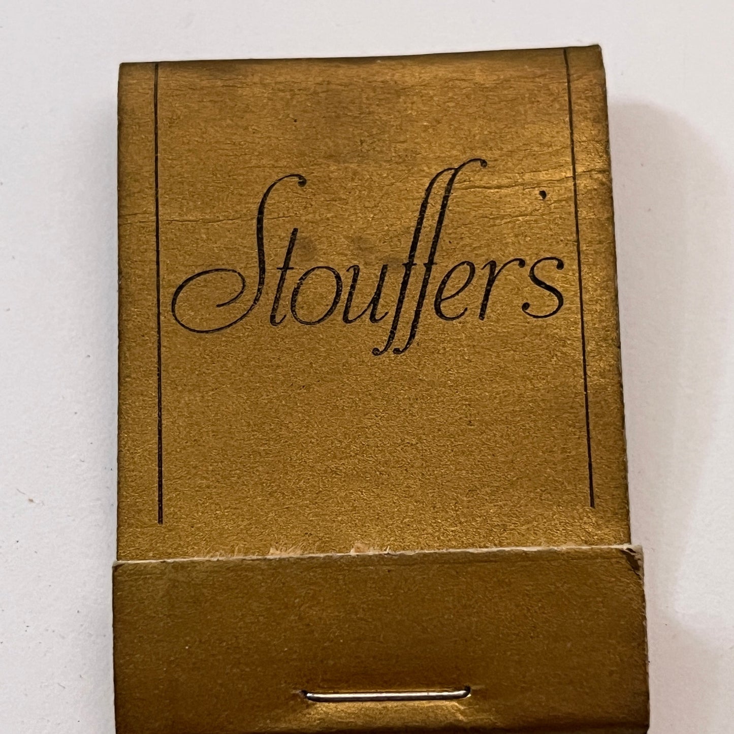 Stouffer's Restaurants Chicago New York Detroit Vtg Matchbook Cover TB8-MB2-10