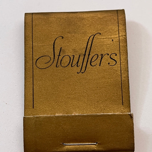 Stouffer's Restaurants Chicago New York Detroit Vtg Matchbook Cover TB8-MB2-10