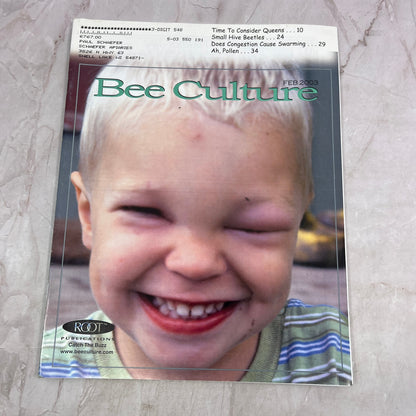 2003 Feb - Bee Culture Magazine - Bees Beekeeping Honey M32