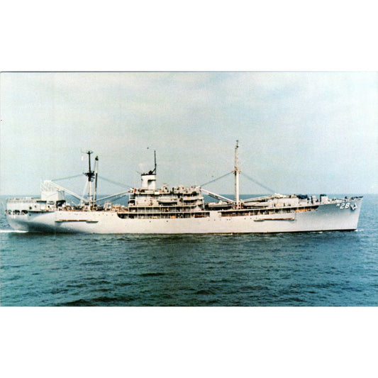 U.S.S. Grand Canyon AR-28 Vintage Postcard PE4
