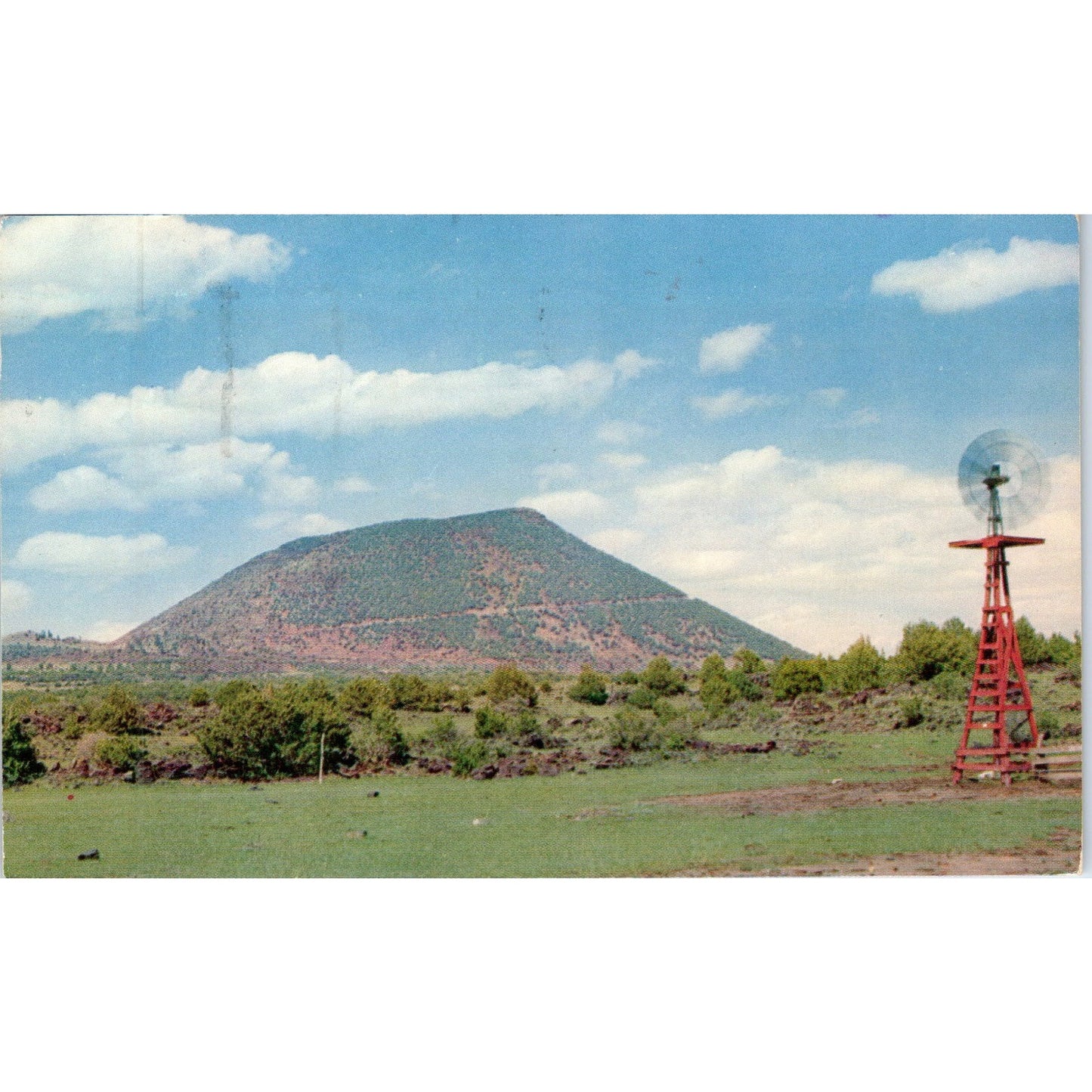 1961 Capulin Mountain National Monument New Mexico Vintage Postcard PE3