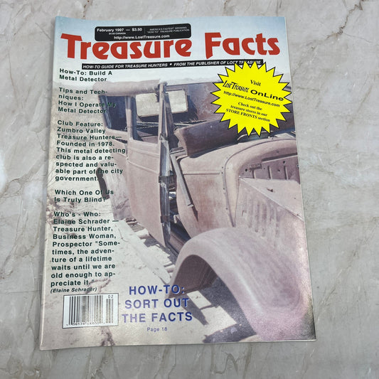 1997 Feb - Treasure Facts Magazine - Treasure Hunting Gold Metal Detecting M17