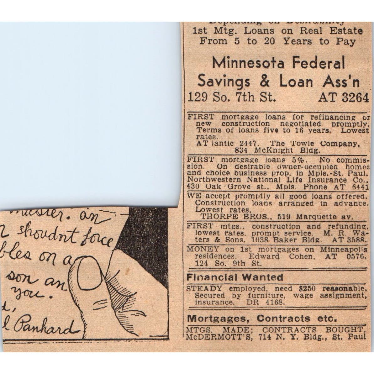 Wrigley's Spearmint Gum Comic 3x3 1935 Minneapolis Journal Advertisement AE7-H1