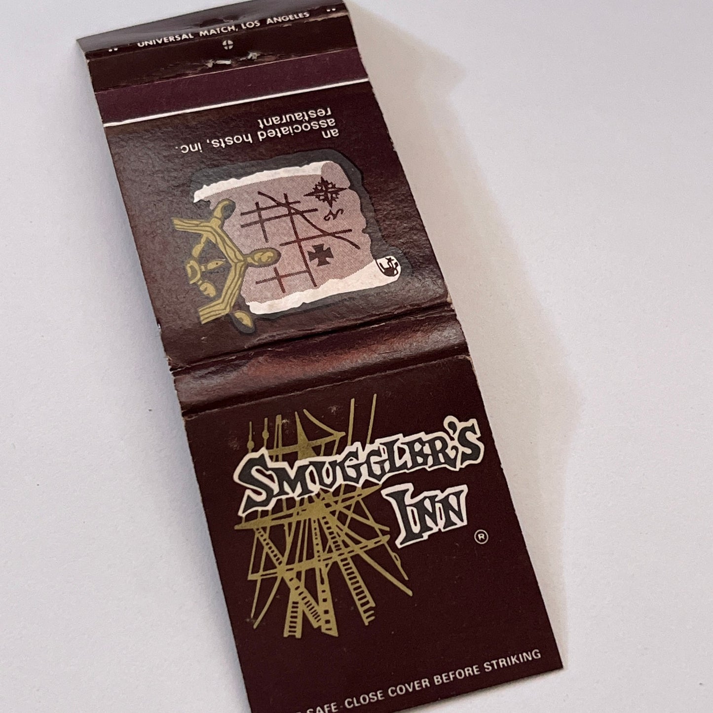Smuggler's Inn Restaurants Vintage Matchbook Cover TB6-MB1-11