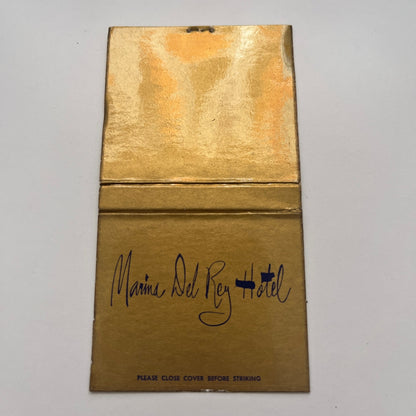 Marina Del Rey Hotel California Vintage Matchbook Cover MM3-4