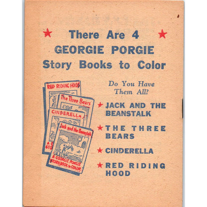 Red Riding Hood - Little Georgie Porgie Coloring Book Council Bluffs IA AD7