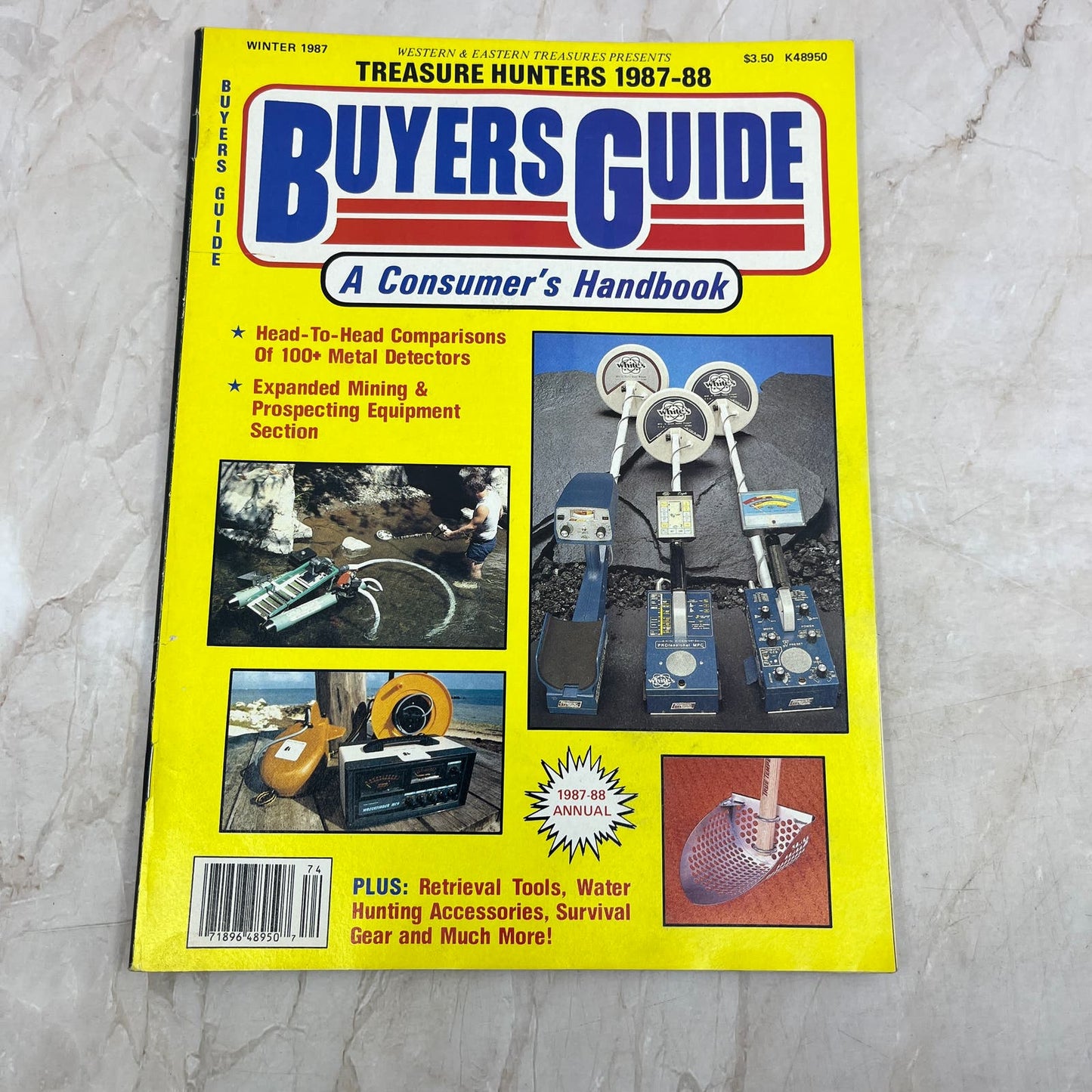 1987-88 Western & Eastern Treasures - Treasure Hunters Buyers Guide M20