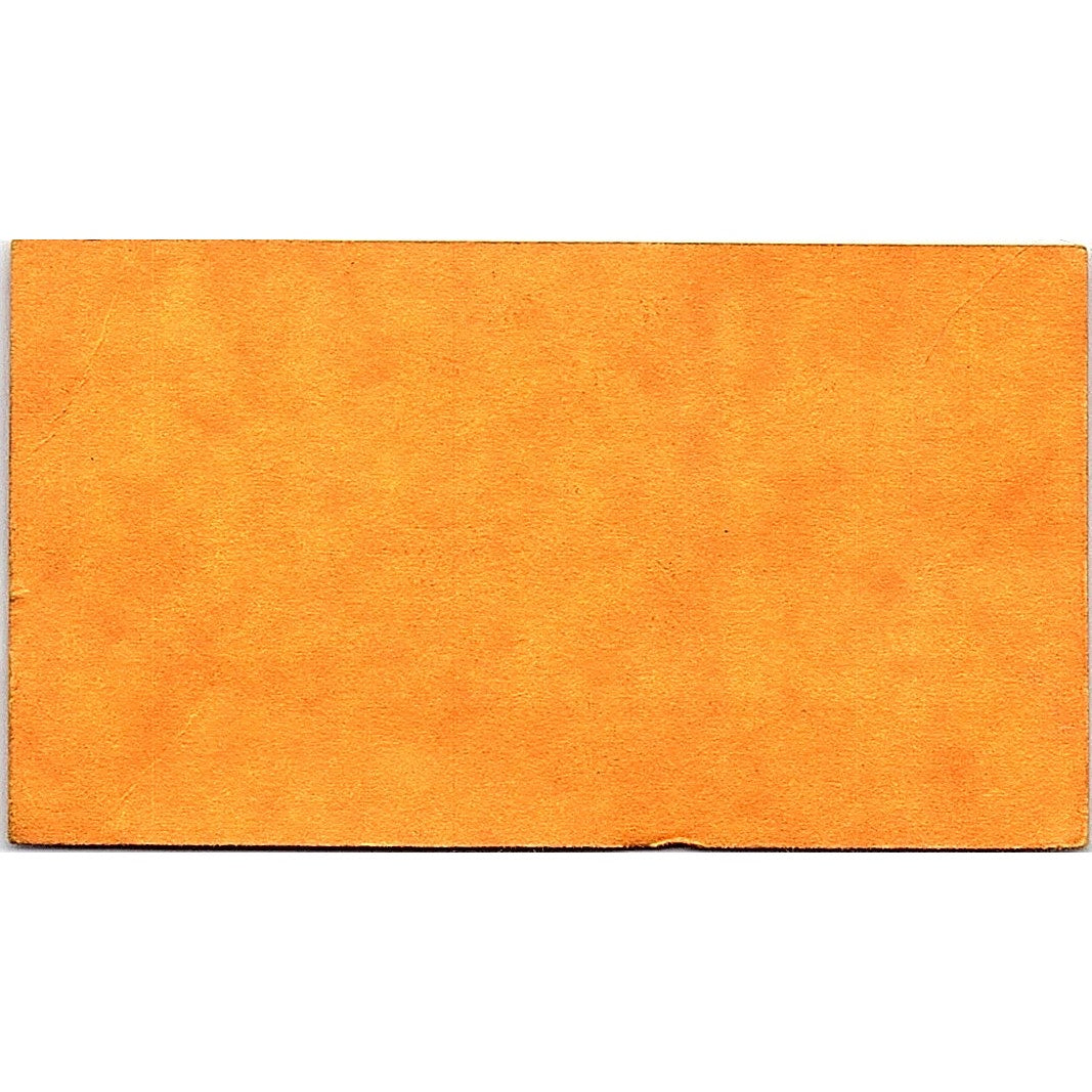 Vote For J. David Funk Business Agent ILA Local 24 Vintage Business Card SC9-B13