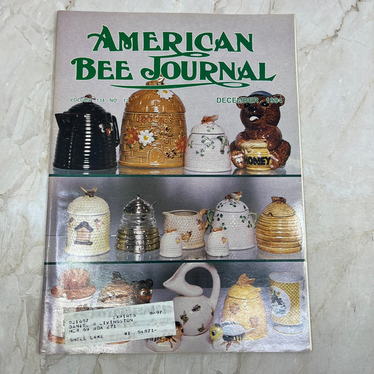 1994 Dec - American Bee Journal Magazine - Bees Beekeeping Honey M9