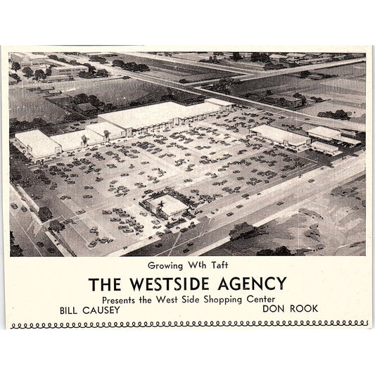 The Westside Agency Bill Causey Don Rook - Taft CA 1965 Ad AF8-H2