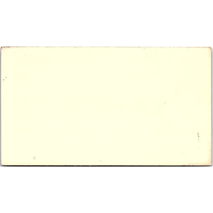 Richard & Mary Hovancik Why Not? Long Beach CA Vintage Business Card SD9-B5