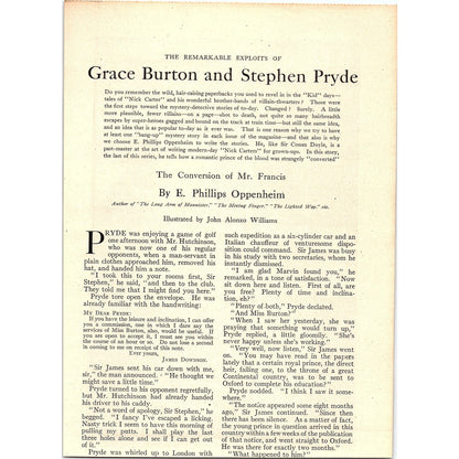 Grace Burton and Stephen Pryde by John Alonzo Williams Vintage Art Print 6x9 V12