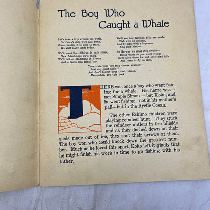 1930 Childrens Book Children of Many Lands Frances Cavanah Grace Phillips TI8-S7