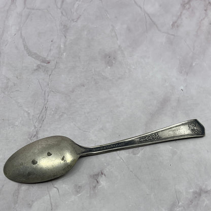 Winfield Silver Plate Bouquet Spoon 6" Vintage Silverplate TC5-OS-27