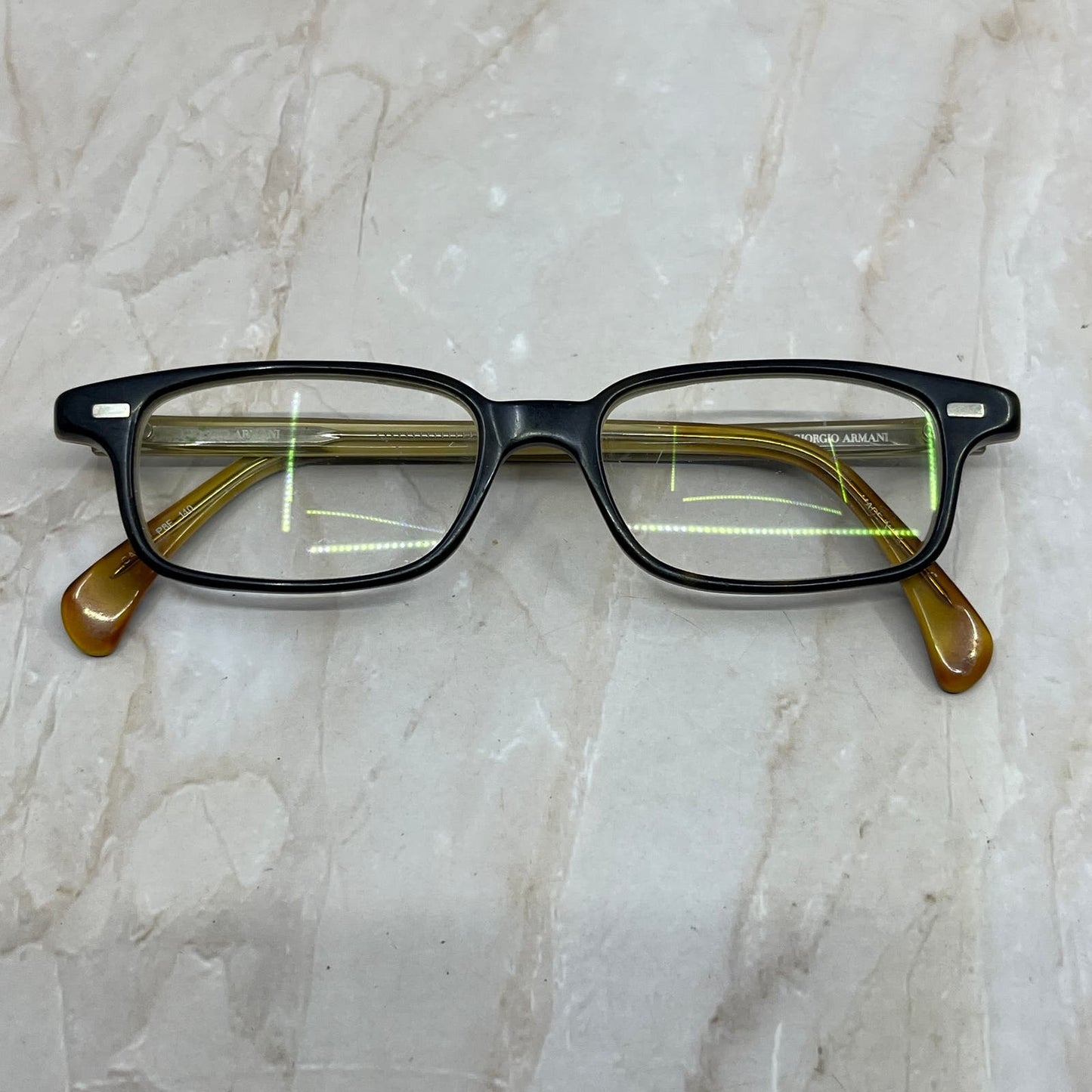 Giorgio Armani Acrylic Sunglasses Eyeglasses Frames TE9-G4-8