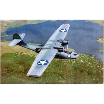 Catalina PBY Navy Patrol Bomber Vintage Postcard PC19