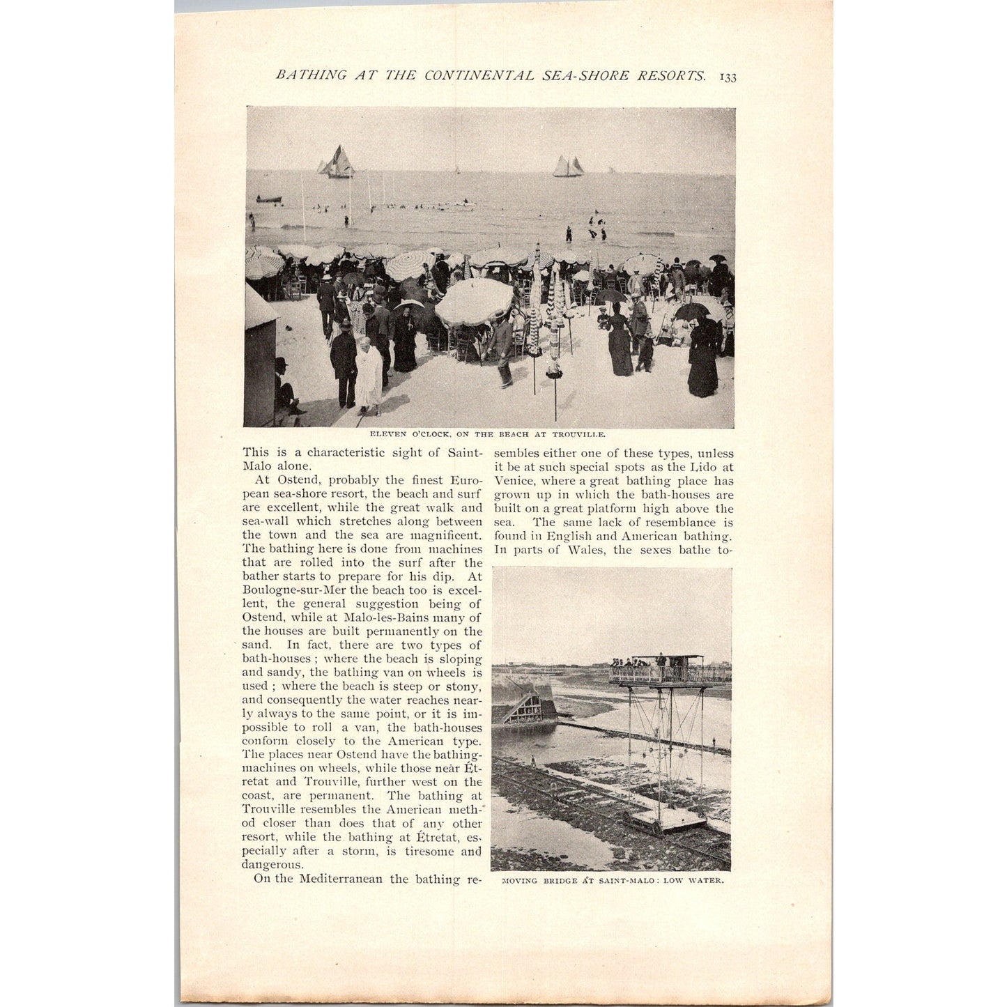 Bathing at Continental Sea-Shore Resorts J, Howe Adams 7 Page 1985 Article AH6-7