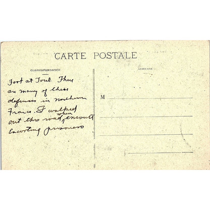 La Route Du 146th Régiment D'Infanterie Mont St Michel Antique Postcard PE11