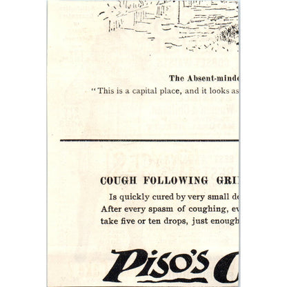 Ferris' Good Sense Corset Waists NY c1890 Victorian Ad AE8-CH8