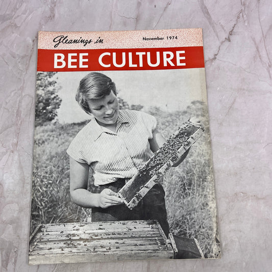 1974 Nov - Gleanings in Bee Culture Magazine - Bees Beekeeping Honey M33