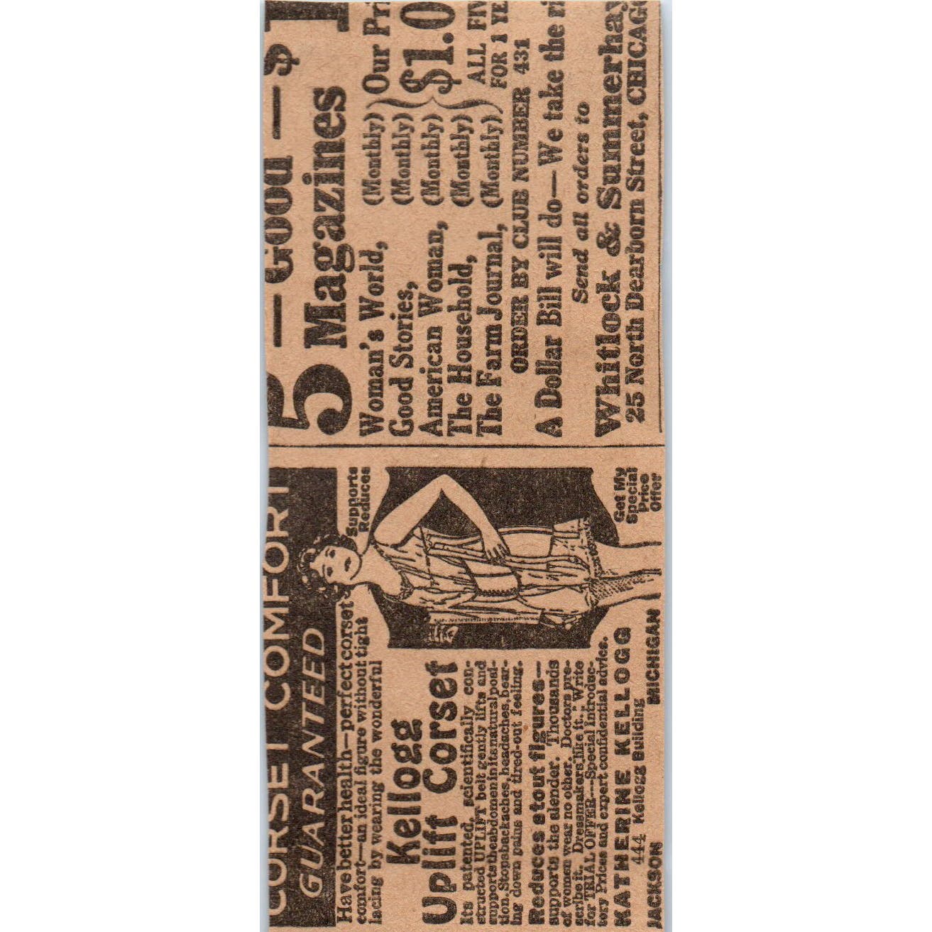 Essex Coach and Ford Touring Car Contest 1923 Magazine Ad Clip AE1-5