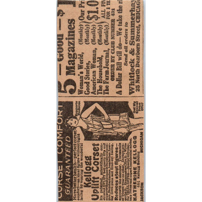 Essex Coach and Ford Touring Car Contest 1923 Magazine Ad Clip AE1-5