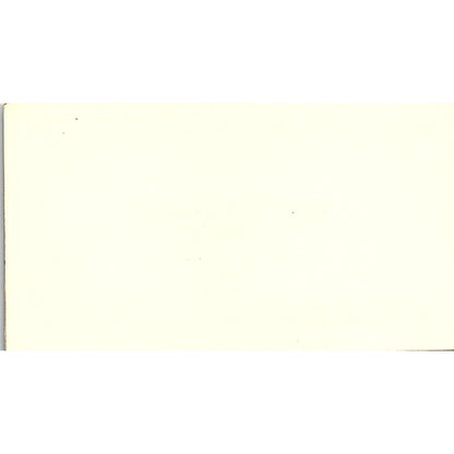 Tyger Mobil Kuykendahl & FM 1960 West Vintage Business Card SC9-B4