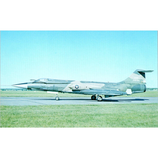 Lockheed F-140C Starfighter Vintage Postcard PC19