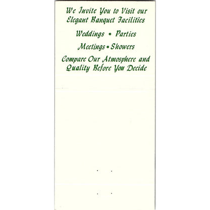 William Tell Restaurant & Lounge LaGrange IL Vintage Matchbook TB6-MB2-8