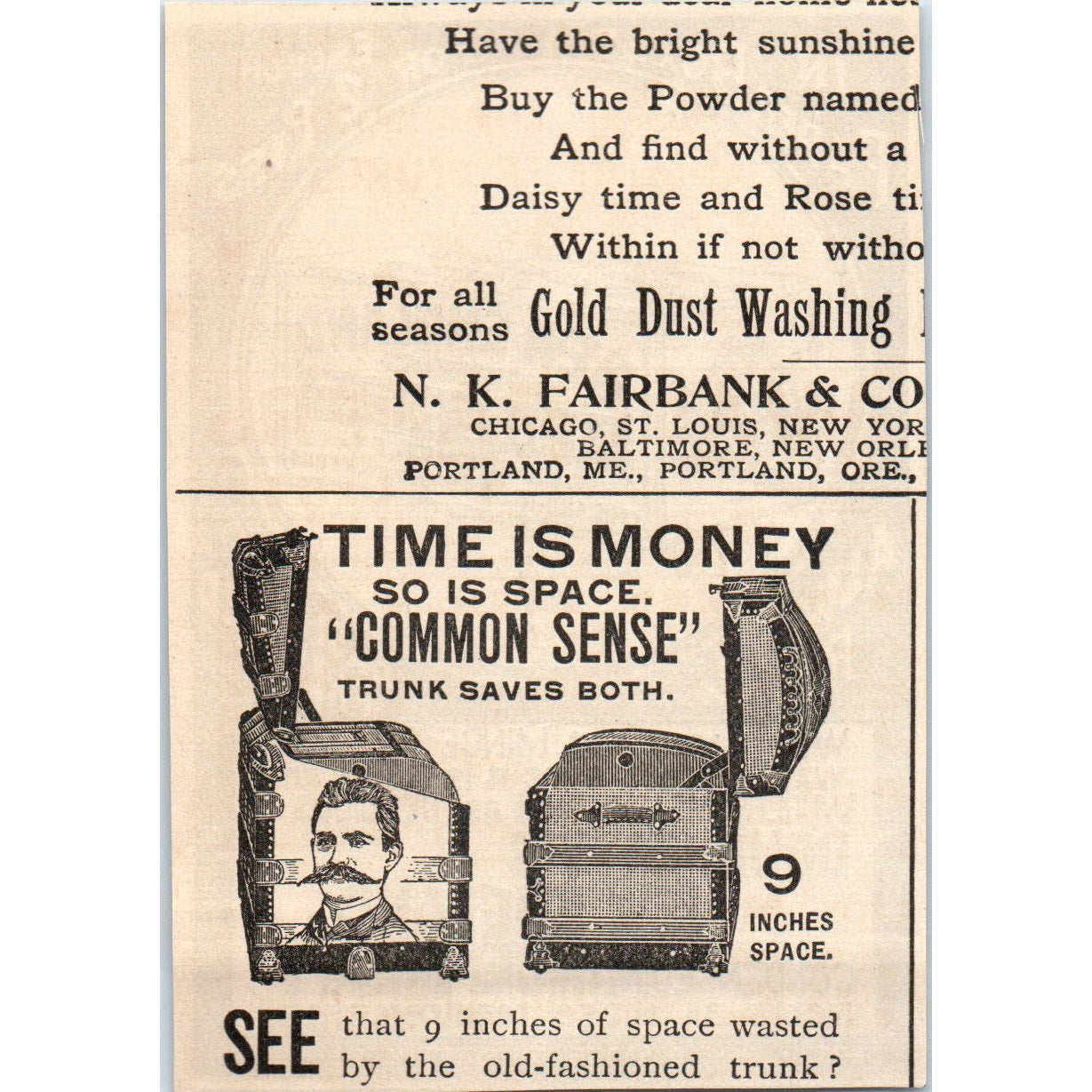 T.E. Dougherty's New England Mince Meat 1892 Magazine Ad AK6-M1