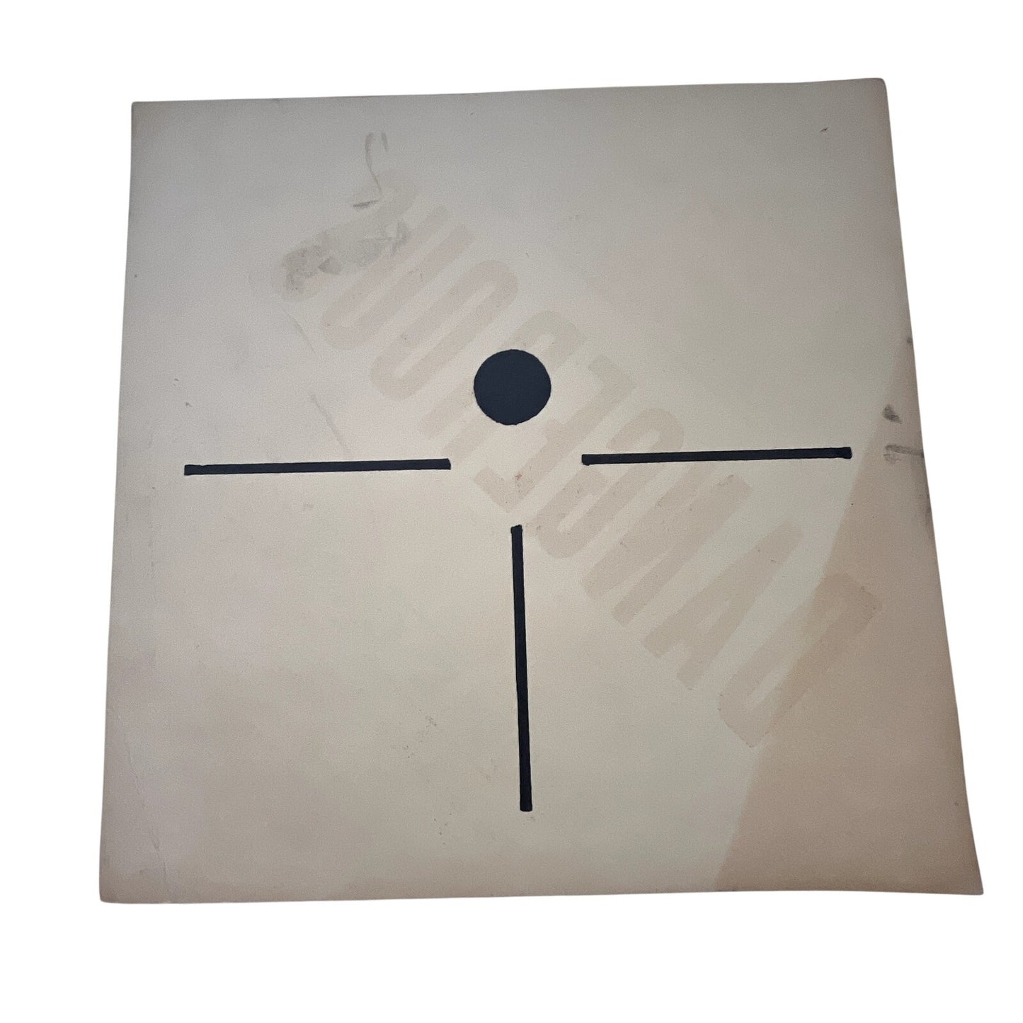 VTG Chicago & Eastern Illinois Railroad Dangerous Form 3516 Paper Sign 10” V37-2