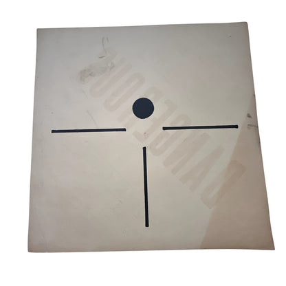 VTG Chicago & Eastern Illinois Railroad Dangerous Form 3516 Paper Sign 10” V37-2