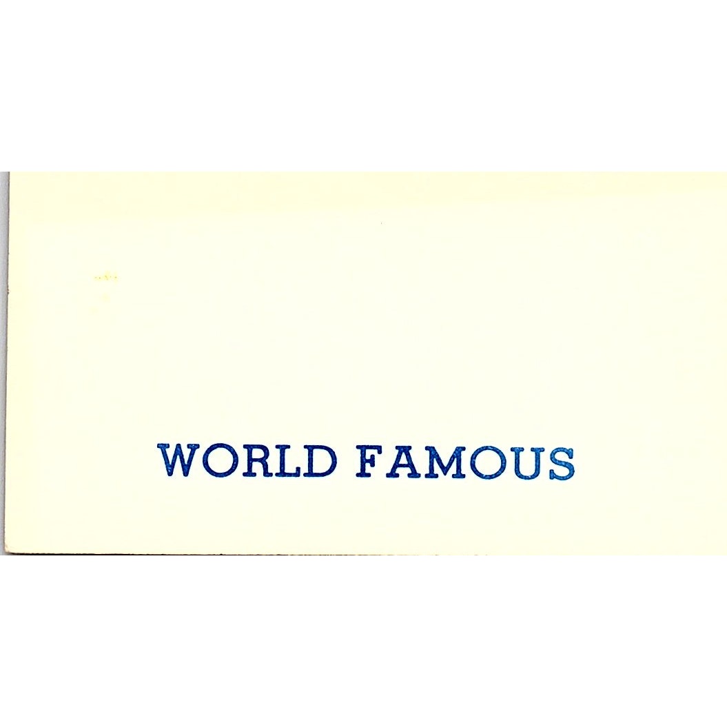 J.K.M. Marine Consulting Capt. J.K. Marlons Galveston TX Business Card SSB4-B13