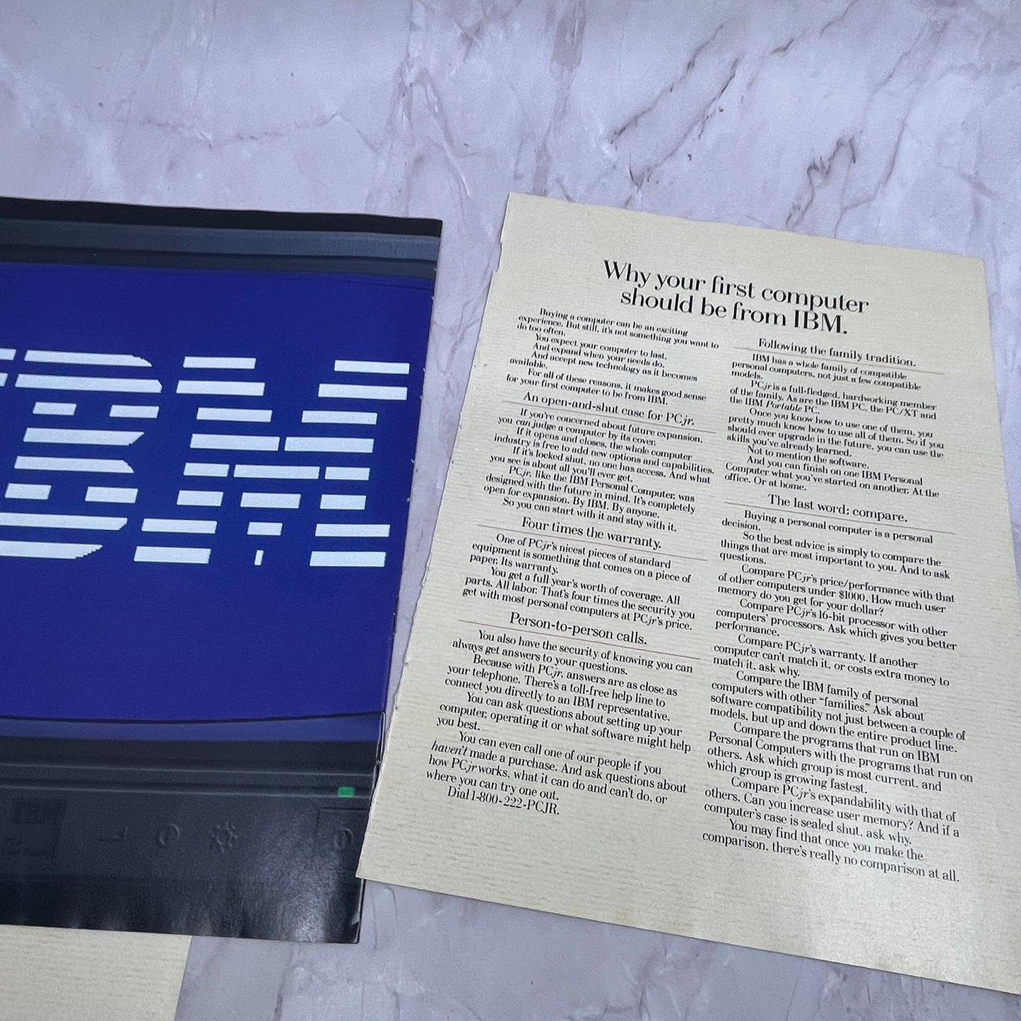 IBM Jr PC 6 Page Ad Catalog Home Computer 1984 Ad AF8-6