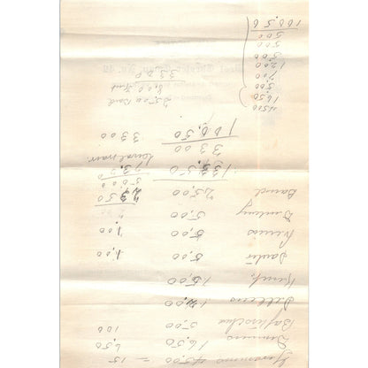 Antique United Spanish War Veterans West Chester Camp 49 Blank Due Notice AB6OD1