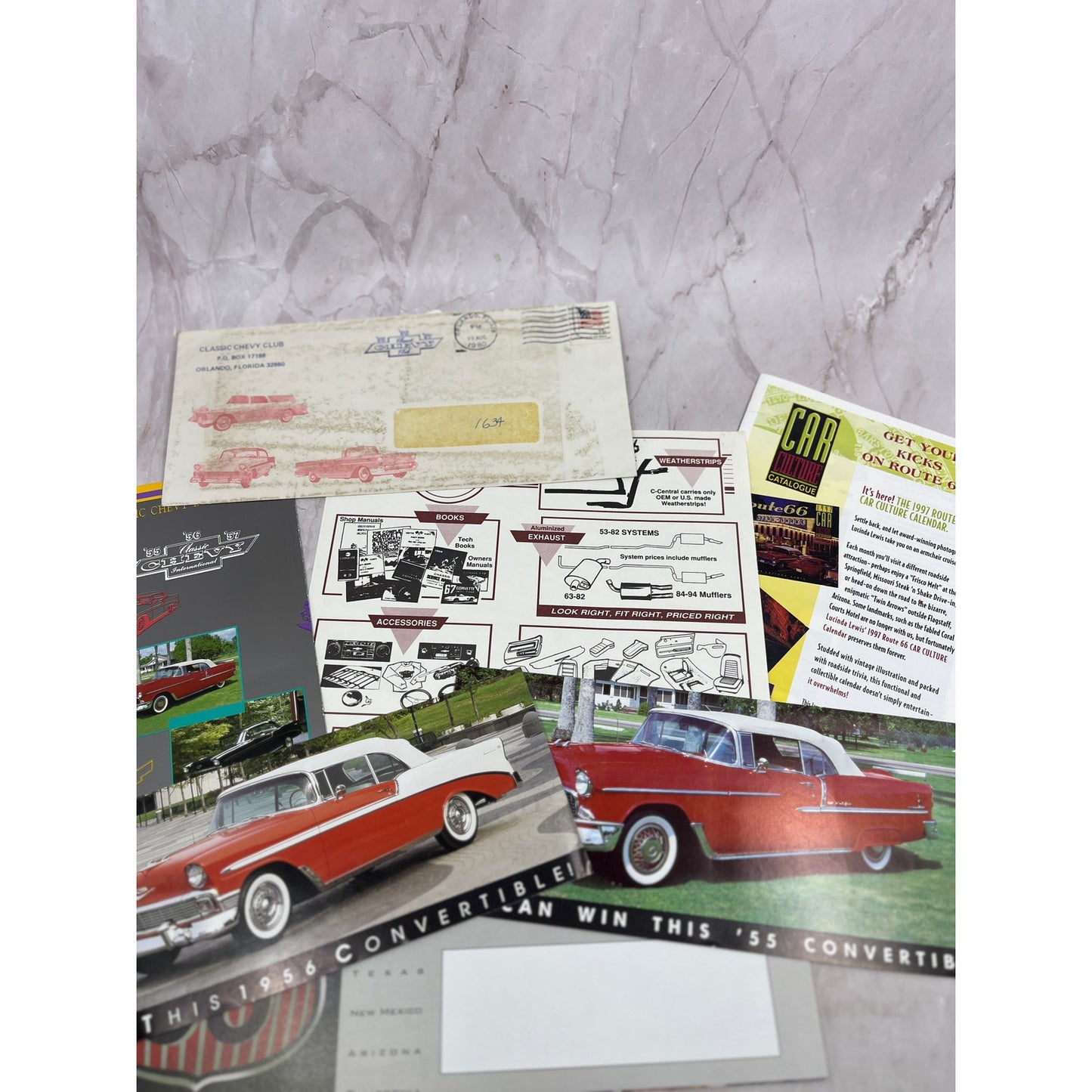 1990s Classic Chevy International Convention Ephemera Lot TA9-E1