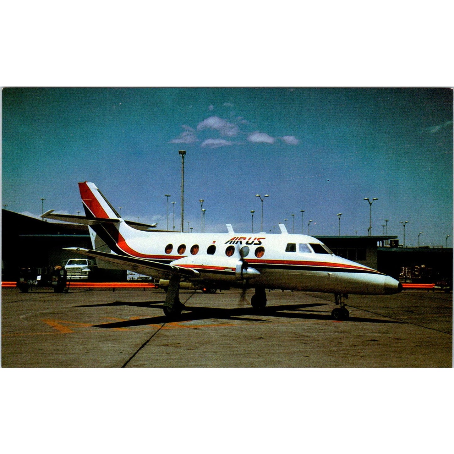 AIR US Handley Page Jetstream 3 Vintage Postcard PC3