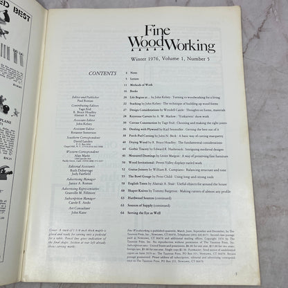 Stacking - Winter 1976 - Taunton's Fine Woodworking Magazine M35
