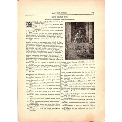 New Years Eve Hans Christian Andersen 1884 Poem TA5-CJ-2