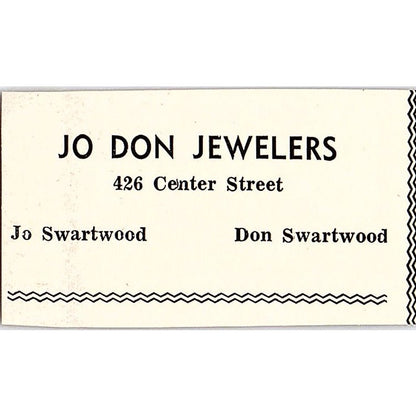Weldon Jones Weldon's Men's Shop, Jo Don Jewelers Swartwood Taft 1965 Ad AF8-S23