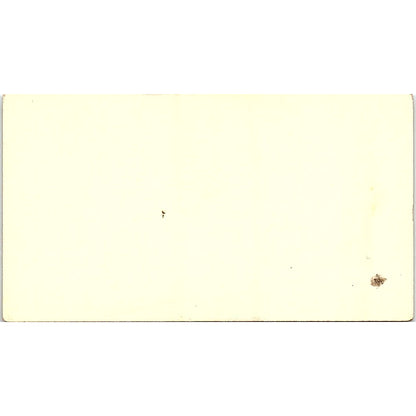 Carroll Weberg Attorney Bellflower CA Vintage Business Card SE3-B12