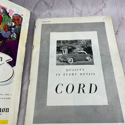 Esquire Magazine Jan 1936 - Ernest Hemingway Dos Passos Ezra Pound TK3