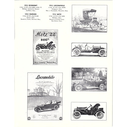 Photos of Cars from 1950 Antique Auto Show Cadet Armory Boston (6 Pages) AF6-8