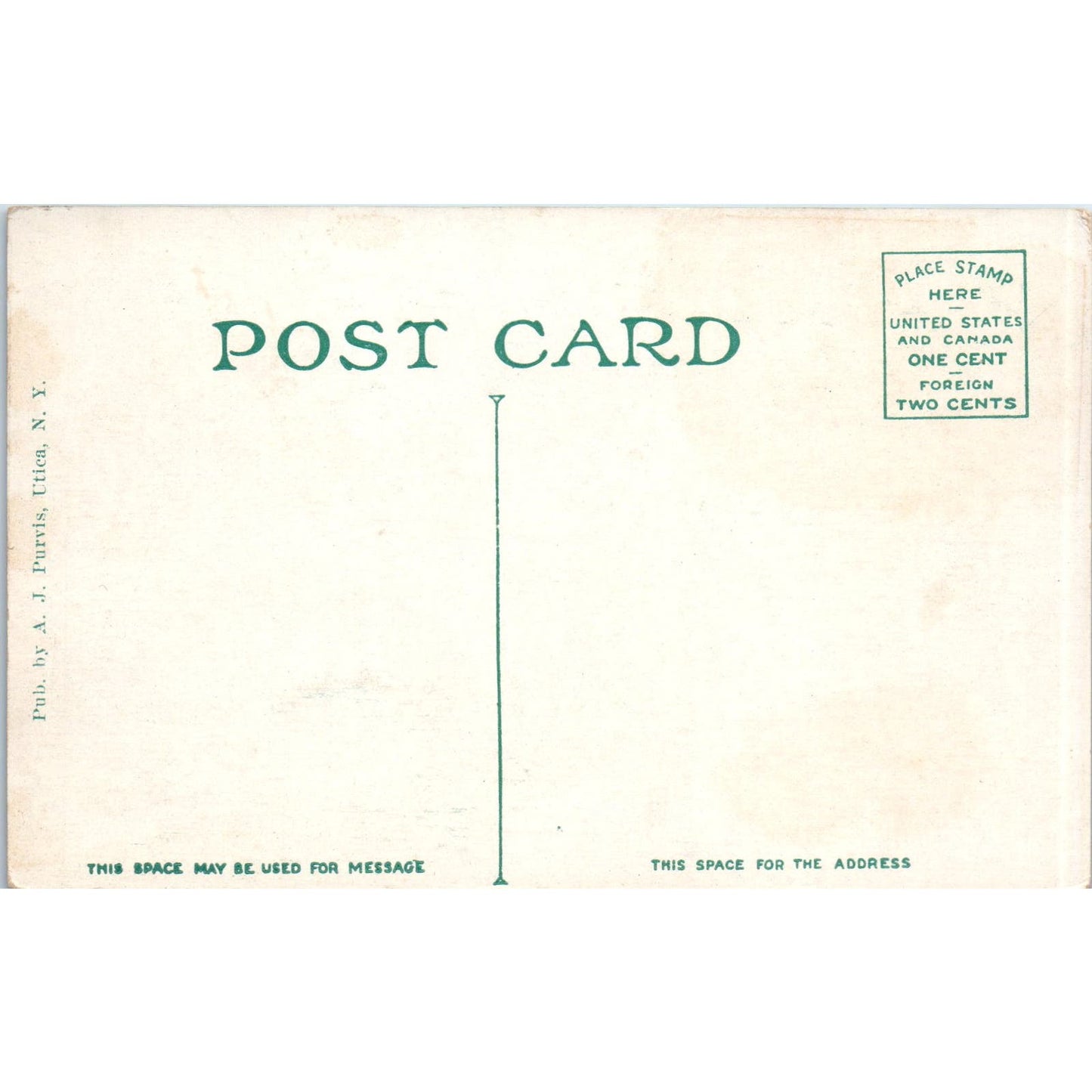 Masonic Home and Drive Utica NY Antique Unused Postcard PC7